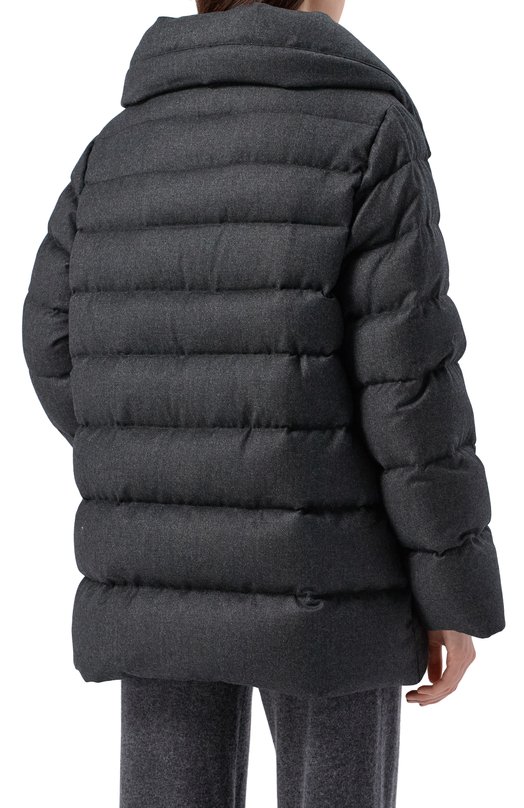 Шерстяной пуховик Moorer NATALIA/LXW Серый  NATALIA/LXW Фото 6