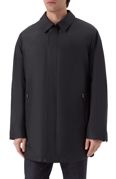 Шелковый плащ ZILLI, арт. ATIM02M0619VRLN10/64-68, фото 3