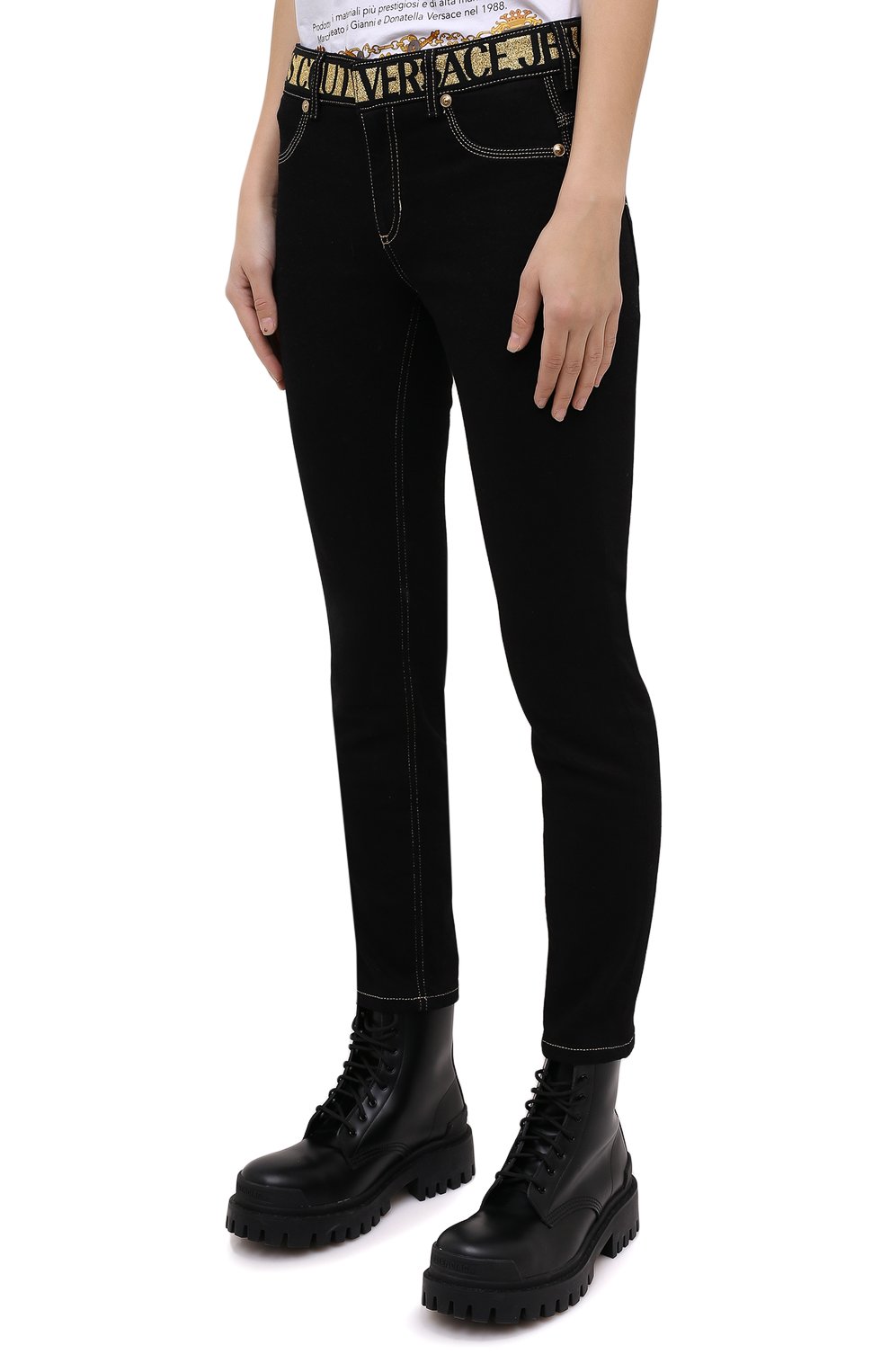 Джинсы VERSACE JEANS COUTURE, арт. A1HZB0JJ-ZDM510 JEGGING IC0N EL.VJC/ALL54, фото 3