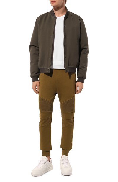 Хлопковые джоггеры BALMAIN, арт. AH10B000/BB66, фото 2