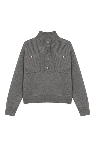 Свитер из хлопка и шерсти CHLOÉ, арт. C20636