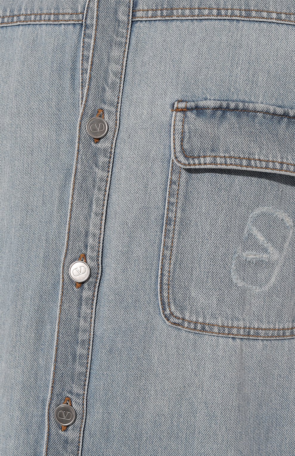 Джинсовая рубашка VALENTINO, арт. 3V3DB02H/9EY, фото 5