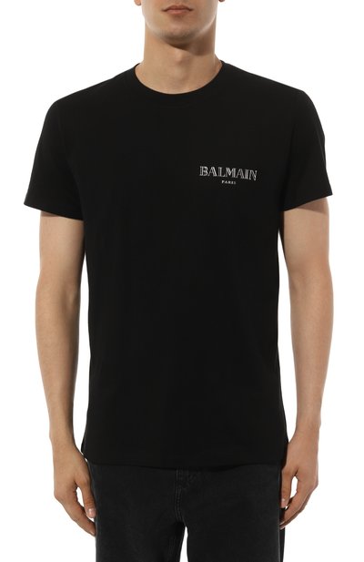 Хлопковая футболка BALMAIN, арт. DH1EF000/GD84, фото 3
