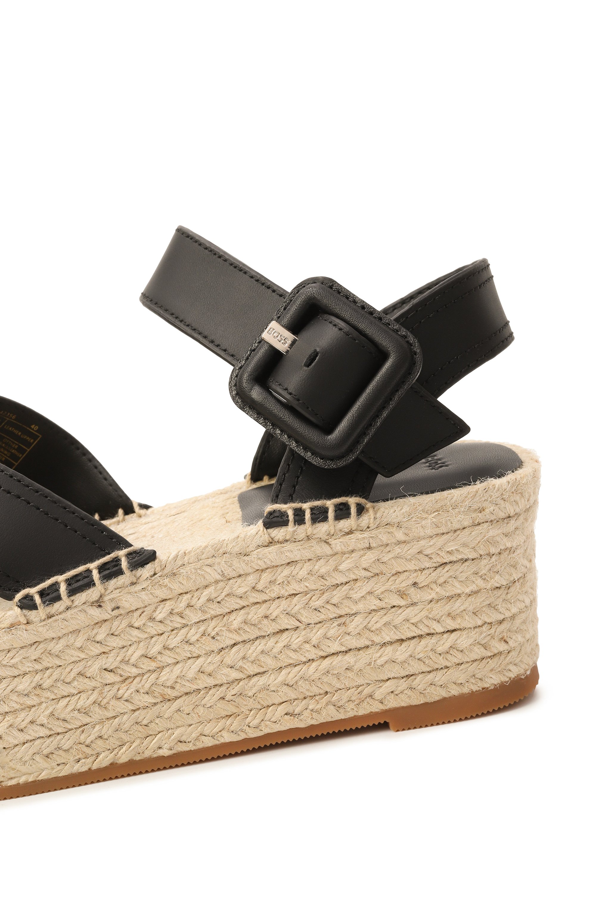 Кожаные босоножки machica BOSS, арт. 50542356, фото 7