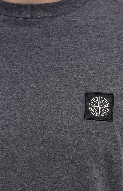 Хлопковая футболк а STONE ISLAND, арт. 731524113, фото 5