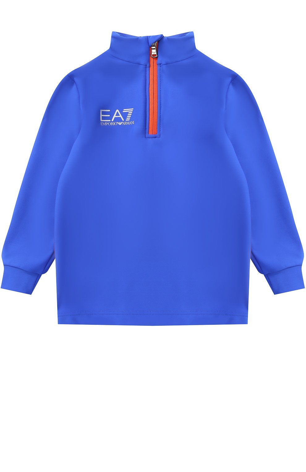 Толстовка с высоким горлом и контрастной прострочкой EA7, арт. 6YBM63/BJ35Z, фото 1