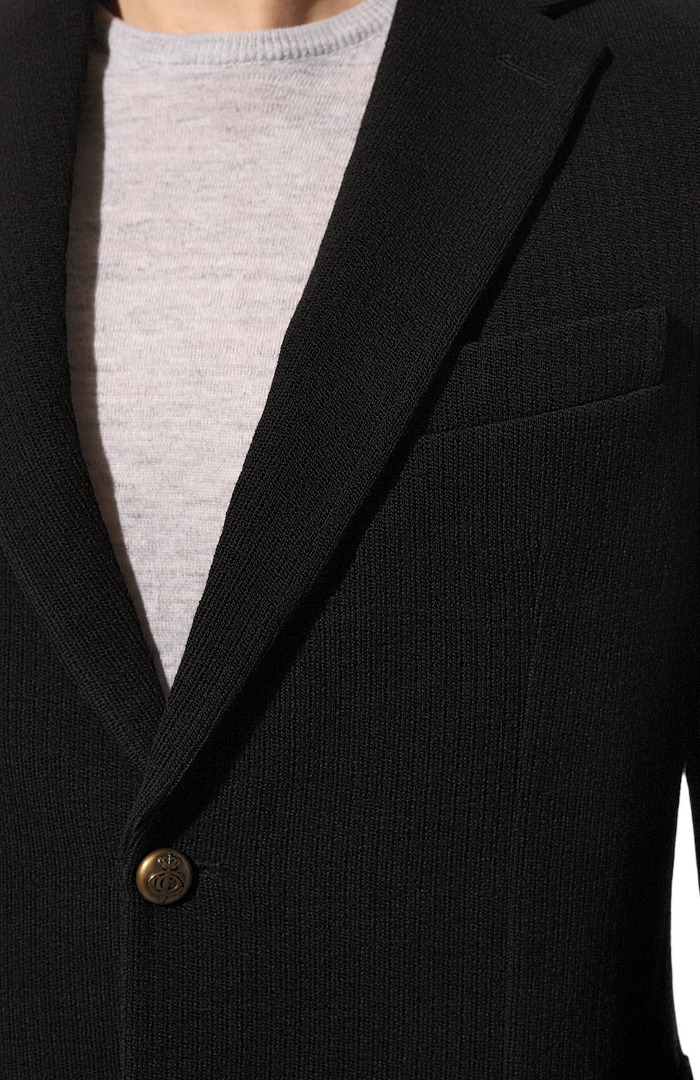 Шерстяной пиджак CIRCOLO 1901 черного цвета по цене 74450 руб., арт. CN4138, фото 5 Шерстяной пиджак CIRCOLO 1901, арт. CN4138, фото 5