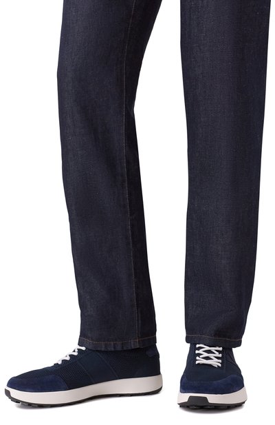 Текстильные кроссовки KITON, арт. USSA031N0121718, фото 3