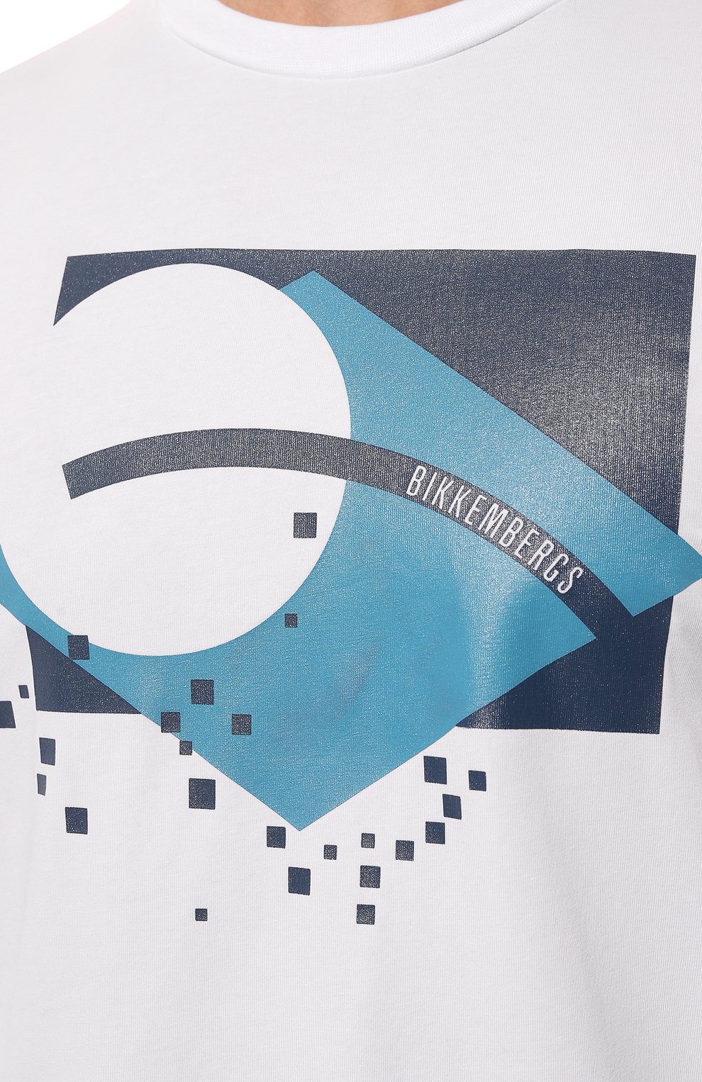 Хлопковая футболка DIRK BIKKEMBERGS, арт. C 4 101 2W E 1811, фото 5