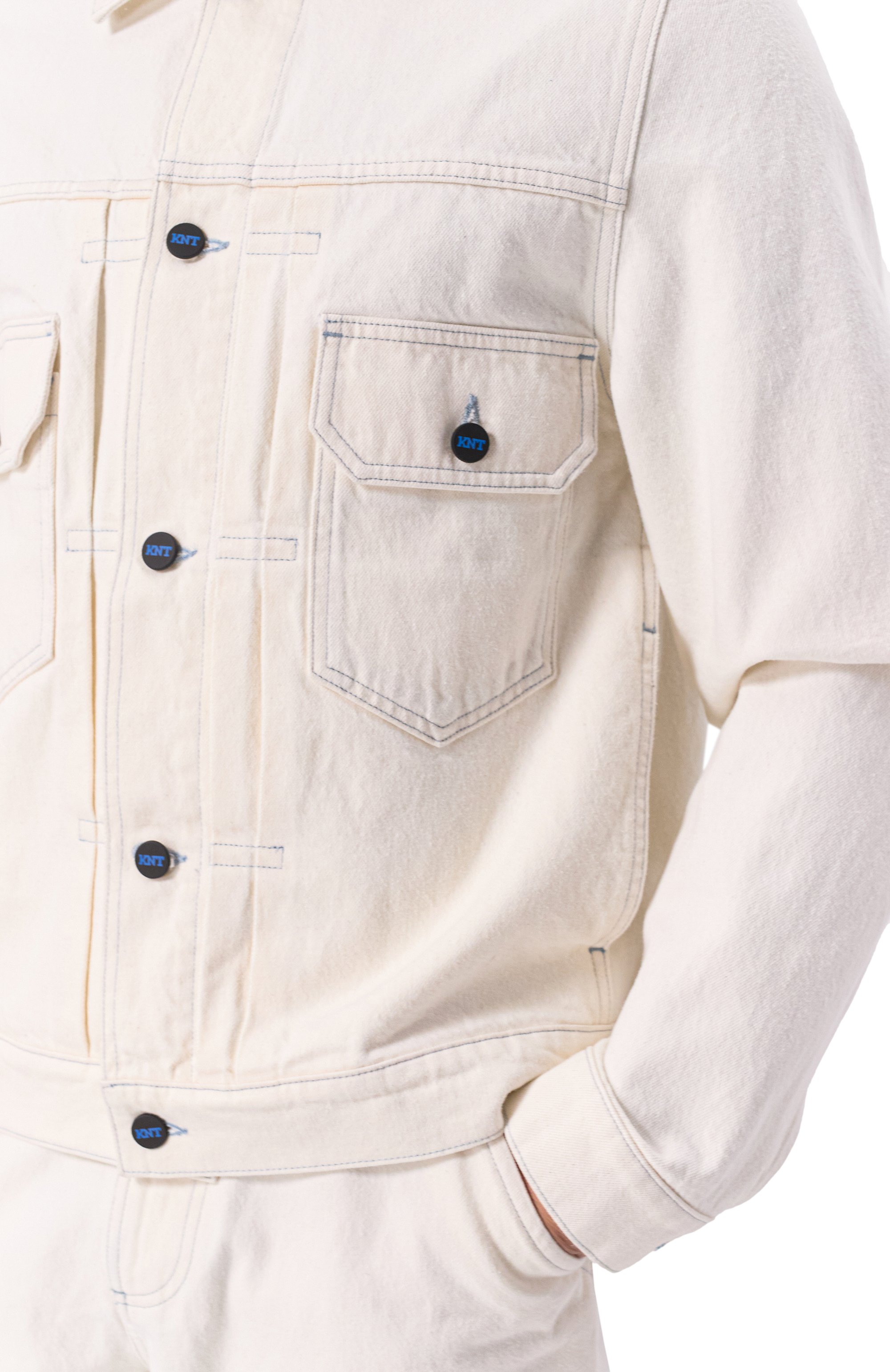 Джинсовая куртка KITON, арт. UGK102K0754F03, фото 5