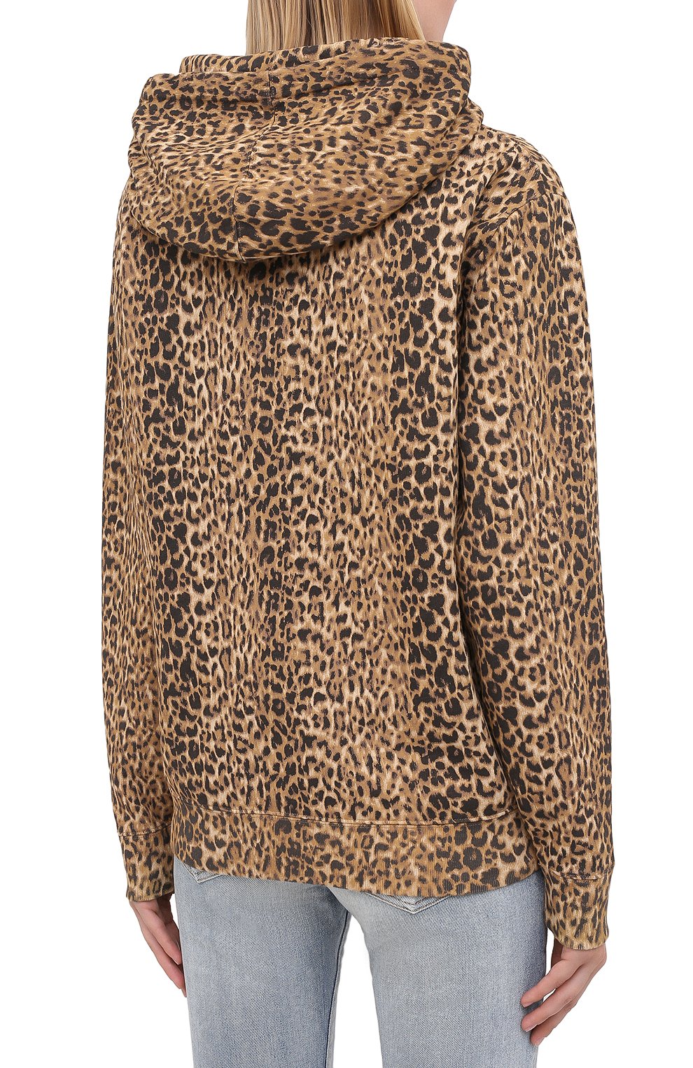 Хлопковое худи SAINT LAURENT, арт. 629708/YBTX2, фото 5