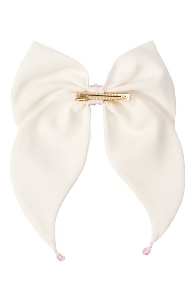 Бант PINK.OLIVKA белого цвета по цене 8280 руб., арт. PO-15017, фото 2 Бант PINK.OLIVKA, арт. PO-15017, фото 2