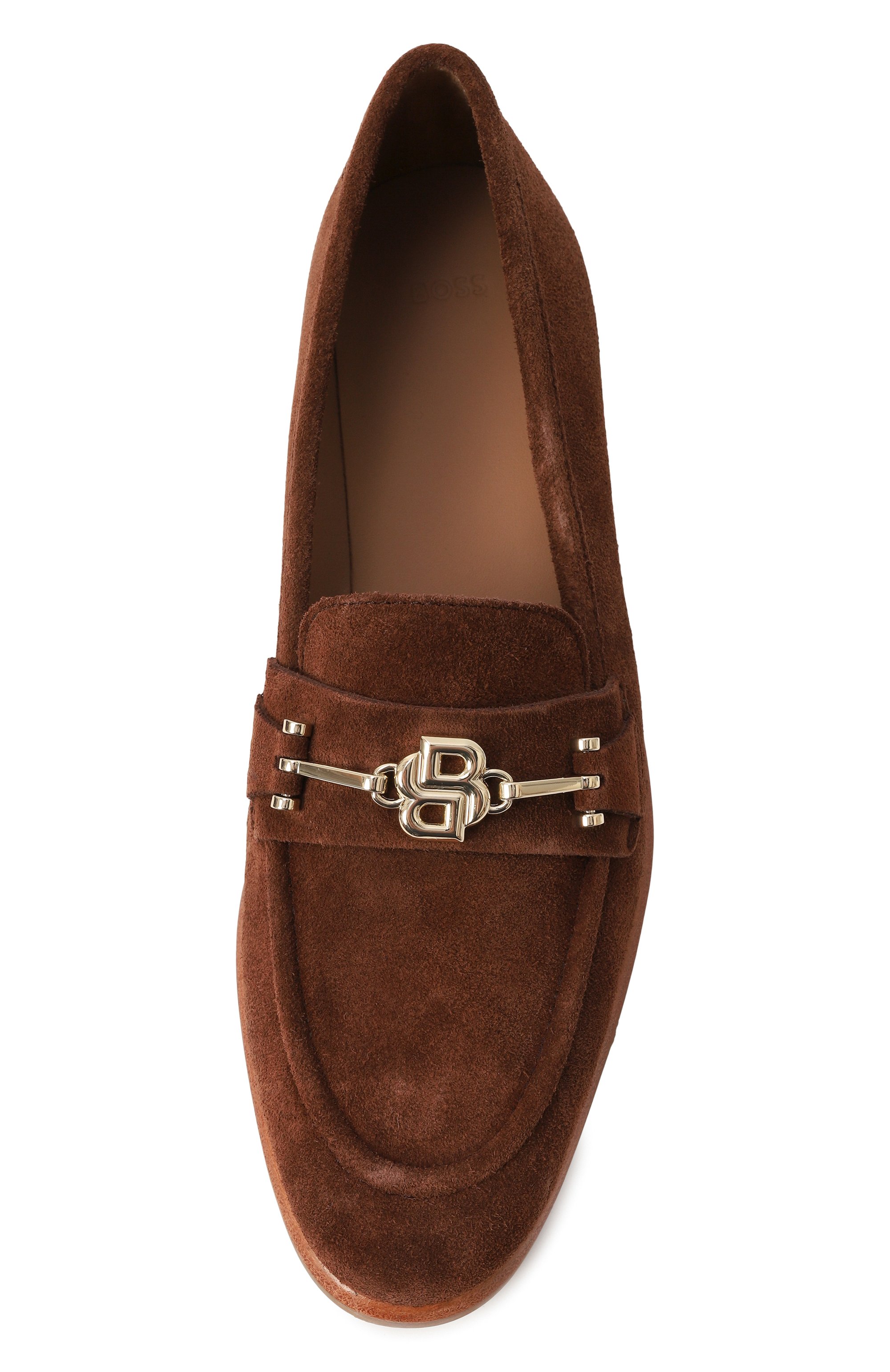 Замшевые лоферы helyan BOSS коричневого цвета по цене 23900 руб., арт. 50536350, фото 6 Замшевые лоферы helyan BOSS, арт. 50536350, фото 6