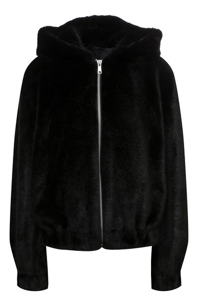 Женская шуба из экомеха HELMUT LANG, арт. H06HW407