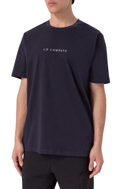 Хлопковая футболка C.P. COMPANY, арт. 19CMTS104A005100W, фото 3