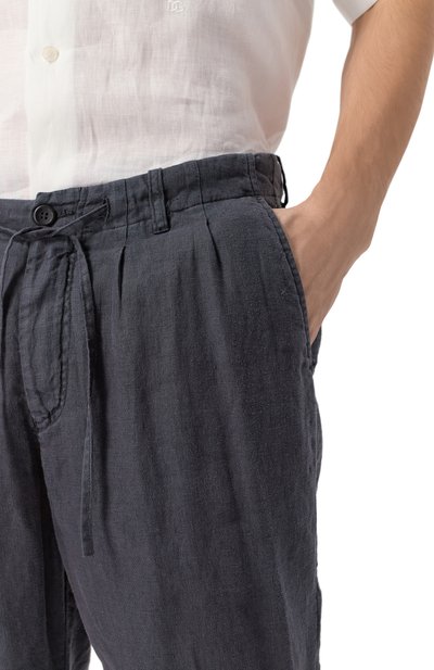 Льняные брюки HANNES ROETHER, арт. PA21PER.602/, фото 5