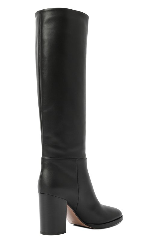 Кожаные сапоги Gianvito Rossi G80488.85CU0.VGUNENE Чёрный  G80488.85CU0.VGUNENE Фото 5