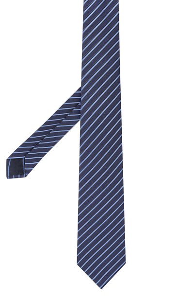 Галстук из шелка и хлопка GIORGIO ARMANI, арт. GM000800/TE20409, фото 3