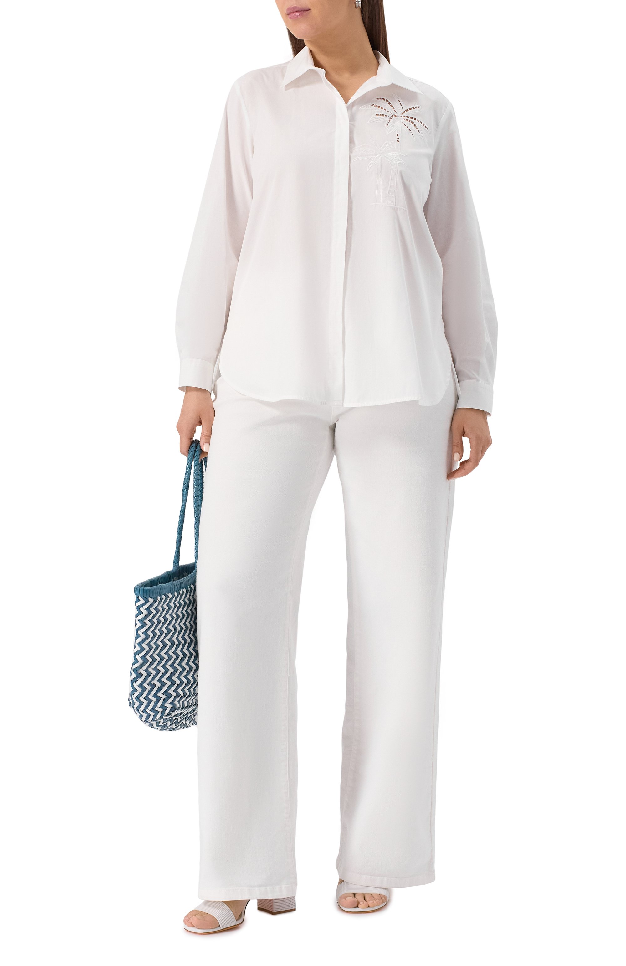 Хлопковая рубашка MARINA SPORT, арт. QUERCE, фото 2