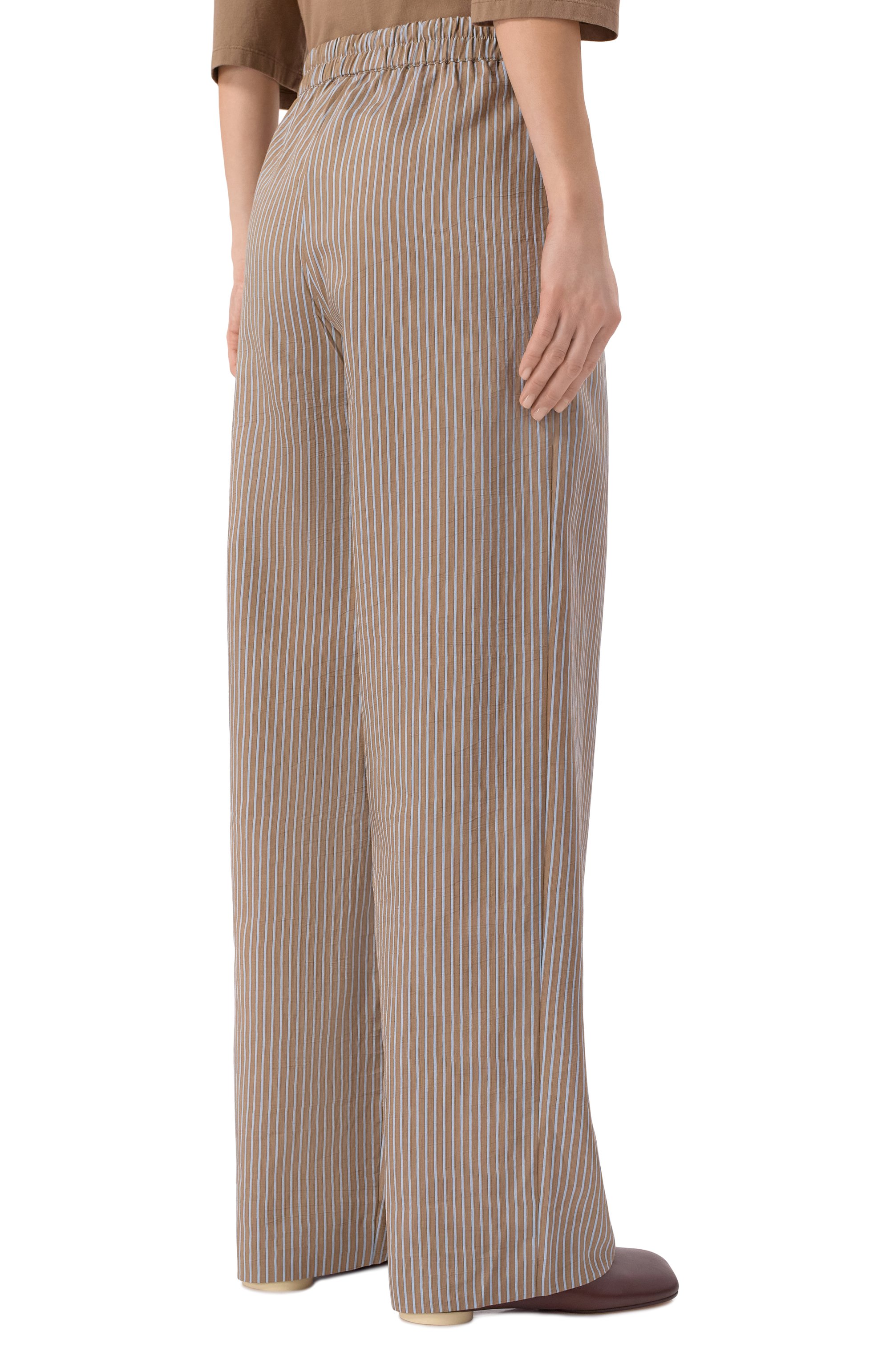 Брюки изо льна и вискозы OFFICINE GENERALE, арт. S26WCHN702, фото 4