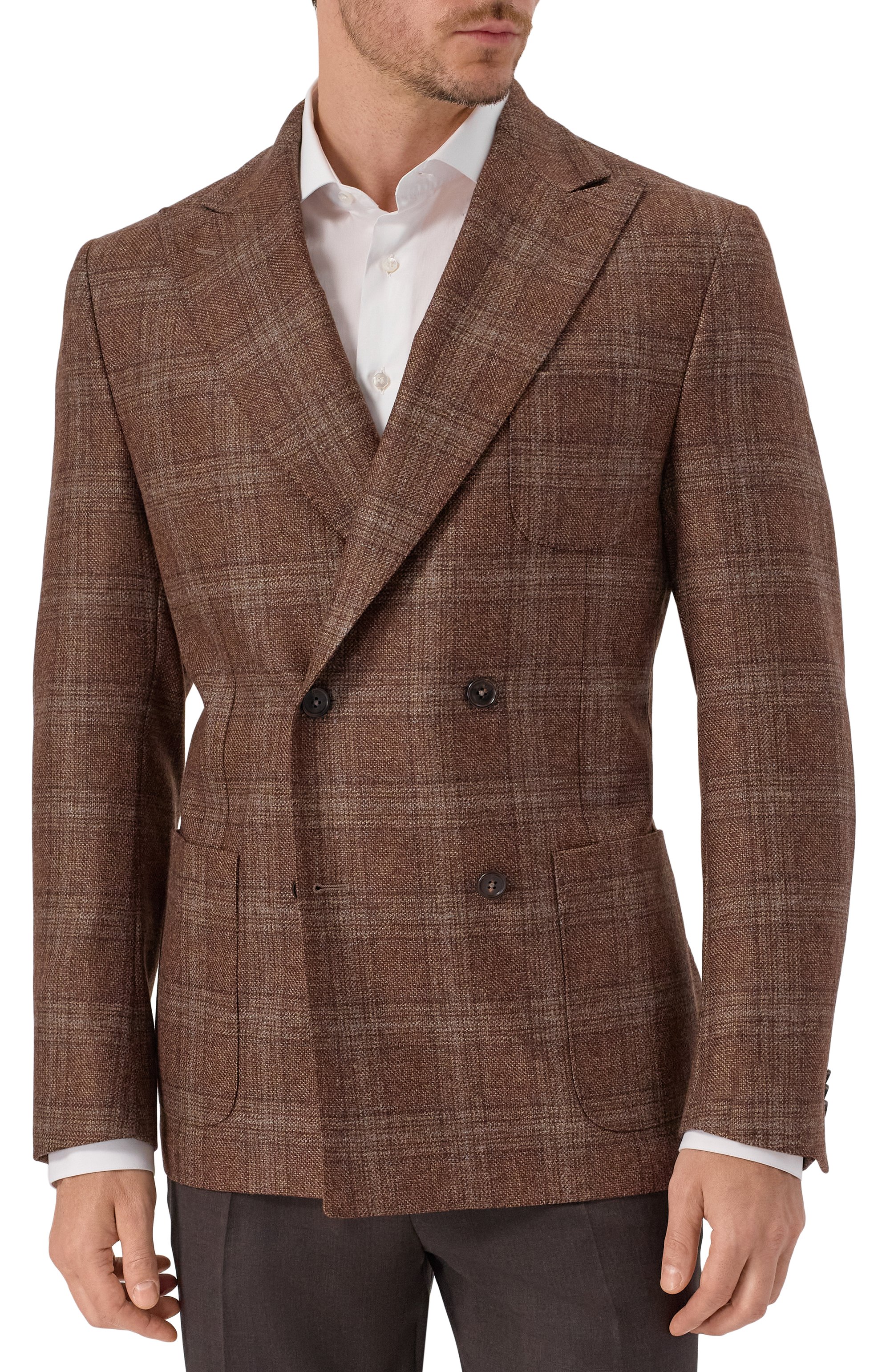 Шерстяной пиджак CORNELIANI, арт. 26X009-2616212, фото 3