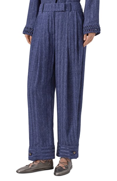 Шелковые брюки GIORGIO ARMANI, арт. GW003094/TE20175, фото 3