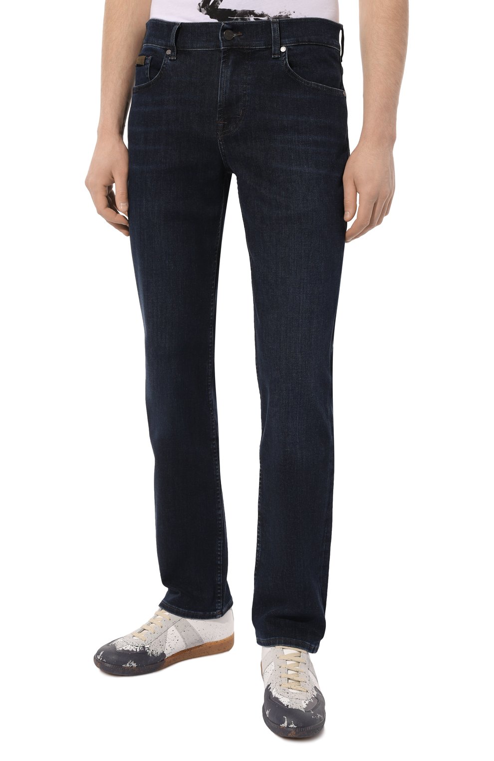 Джинсы standard 7 FOR ALL MANKIND темно-синего цвета по цене 27450 руб., арт. JSMNB80SAR, фото 3 Джинсы standard 7 FOR ALL MANKIND, арт. JSMNB80SAR, фото 3