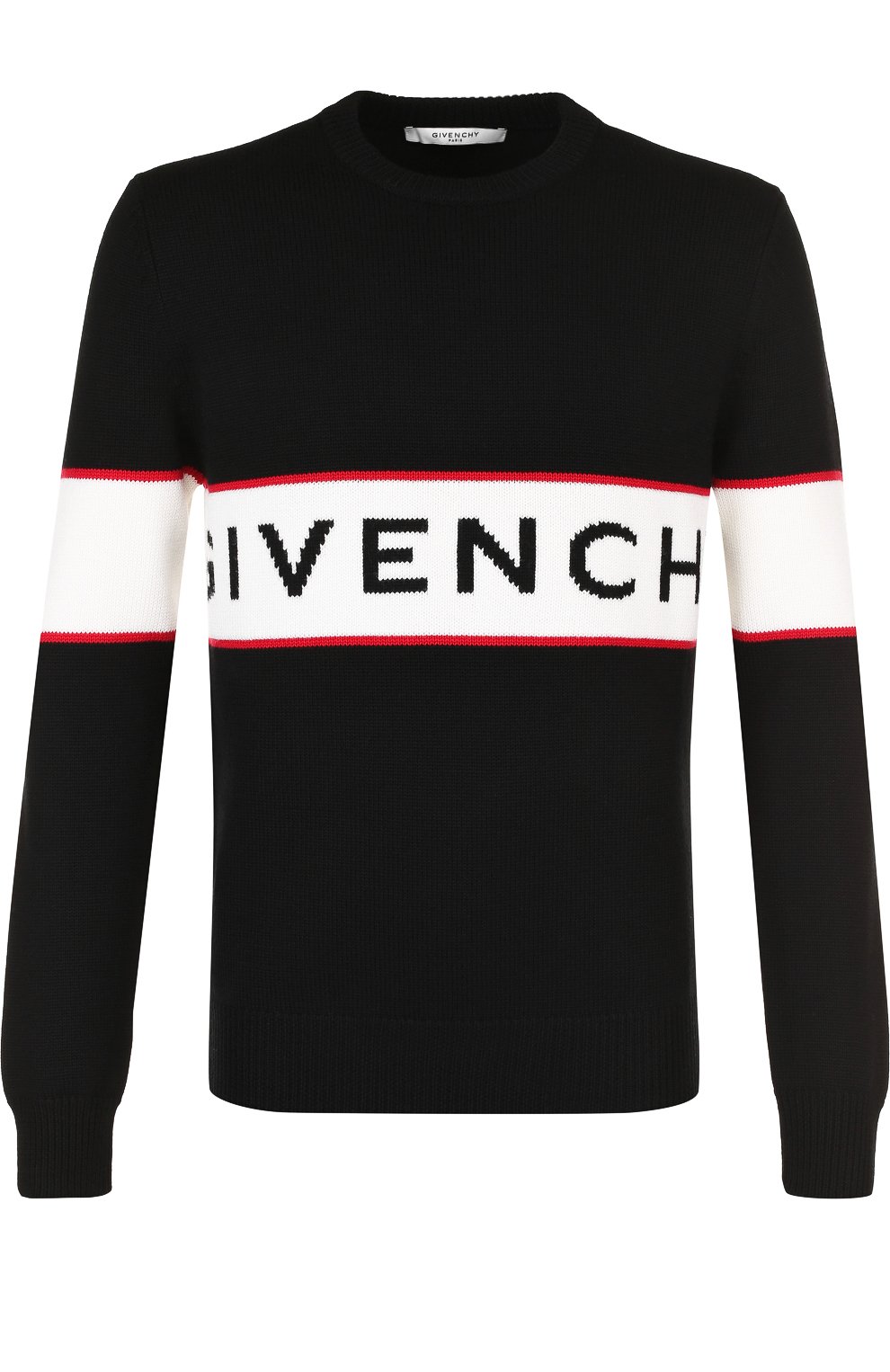 Шерстяной джемпер с логотипом бренда GIVENCHY, арт. BM900G400M, фото 1