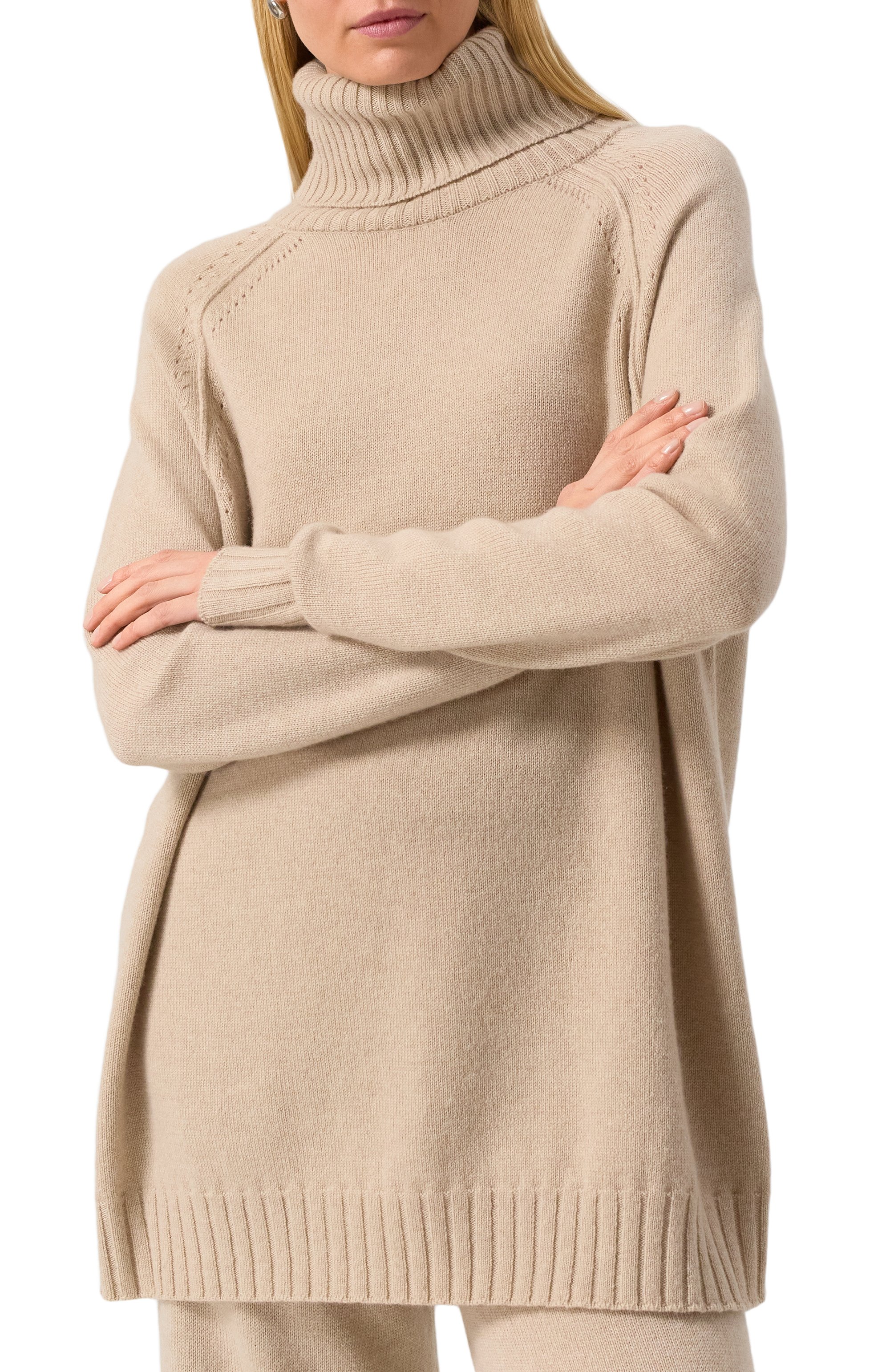 Кашемировый свитер MVST бежевого цвета по цене 139500 руб., арт. TSA02DM/1175, фото 3 Кашемировый свитер MVST, арт. TSA02DM/1175, фото 3