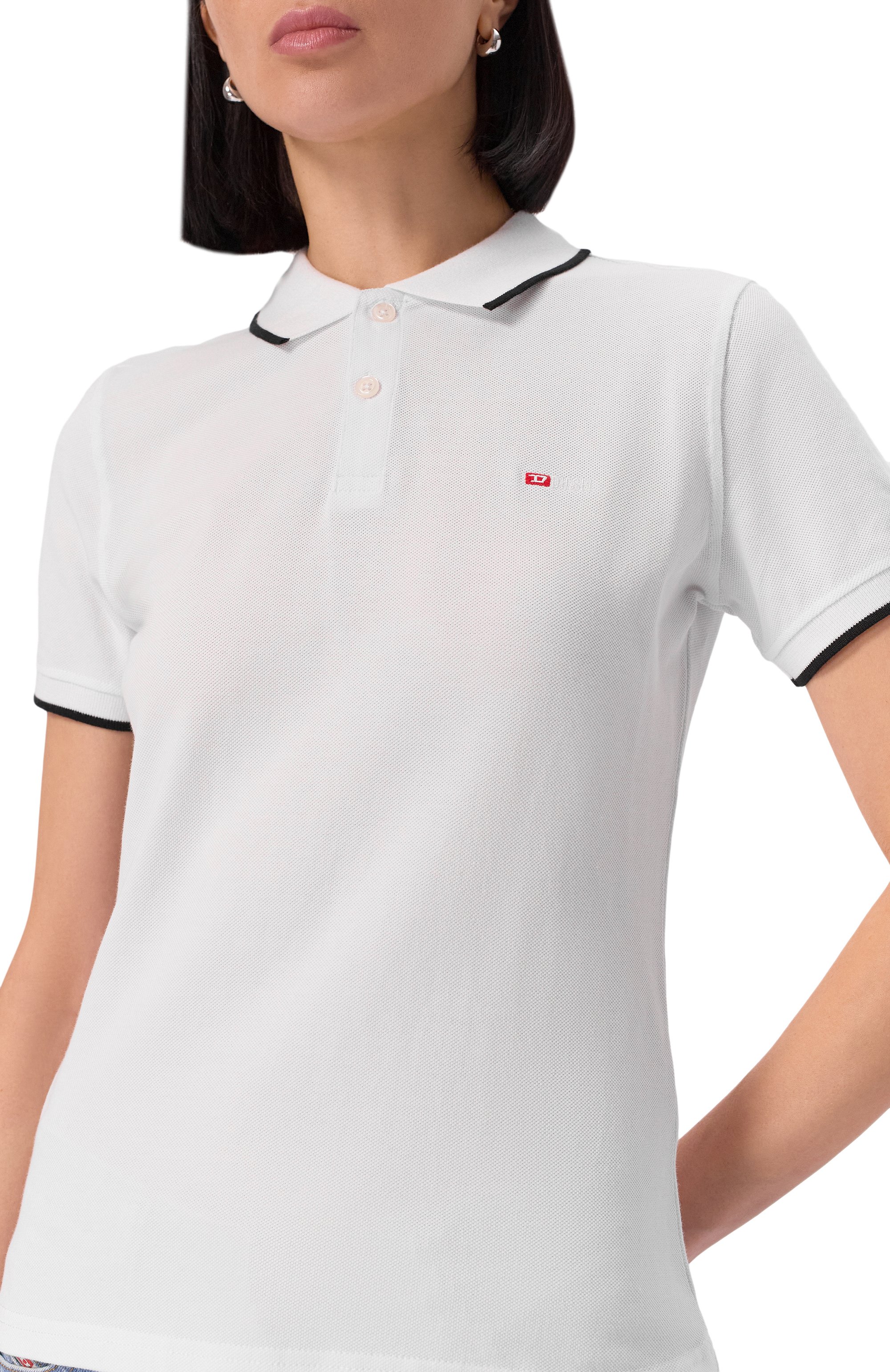 Хлопковое поло DIESEL, арт. A15042/0JMAD, фото 5