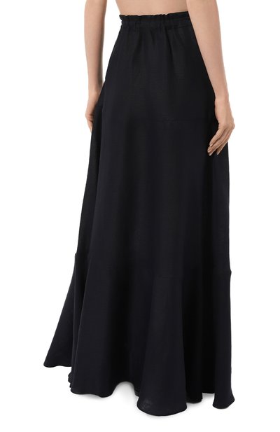 Льняная юбка KITON, арт. D55209H05953, фото 4