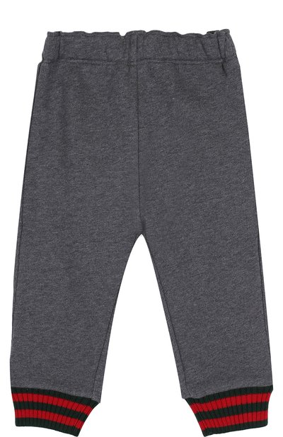 Хлопковые джоггеры с контрастной отделкой GUCCI, арт. 430958/X9D71, фото 1