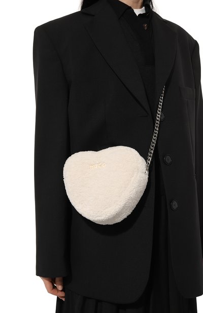 Сумка love HUGO белого цвета по цене 13800 руб., арт. 50503944, фото 2 Сумка love HUGO, арт. 50503944, фото 2