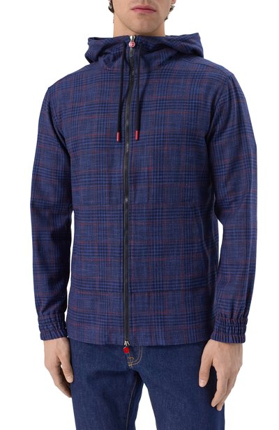 Рубашка из шерсти и шелка KITON, арт. UMC010K0616E14, фото 3