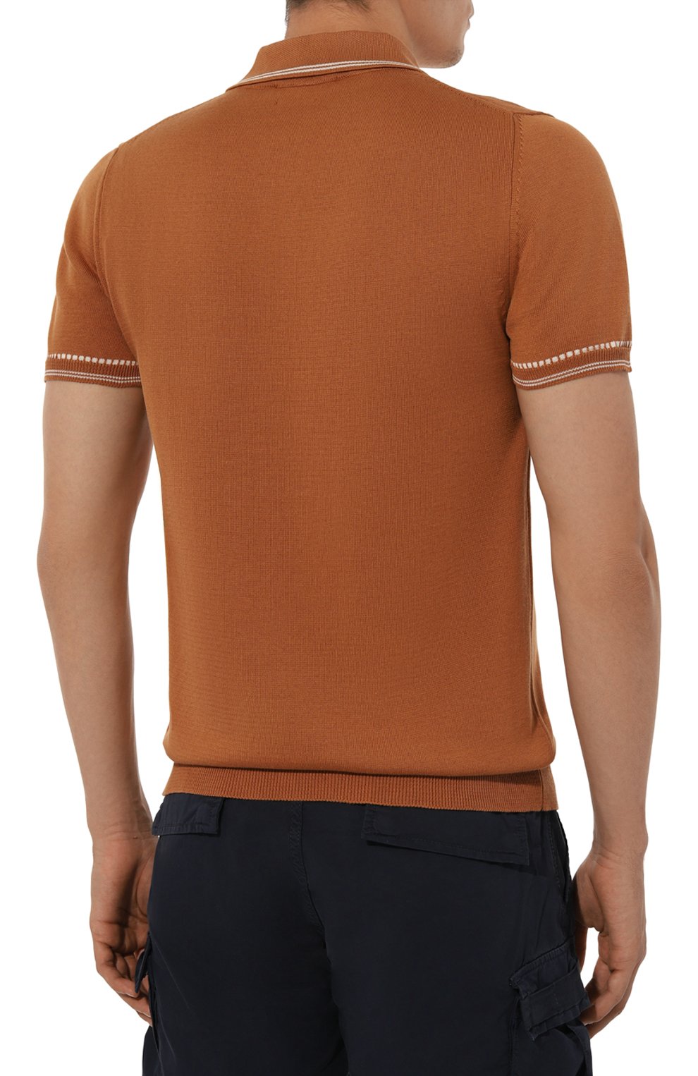 Хлопковое поло DANIELE FIESOLI, арт. DF0327, фото 4