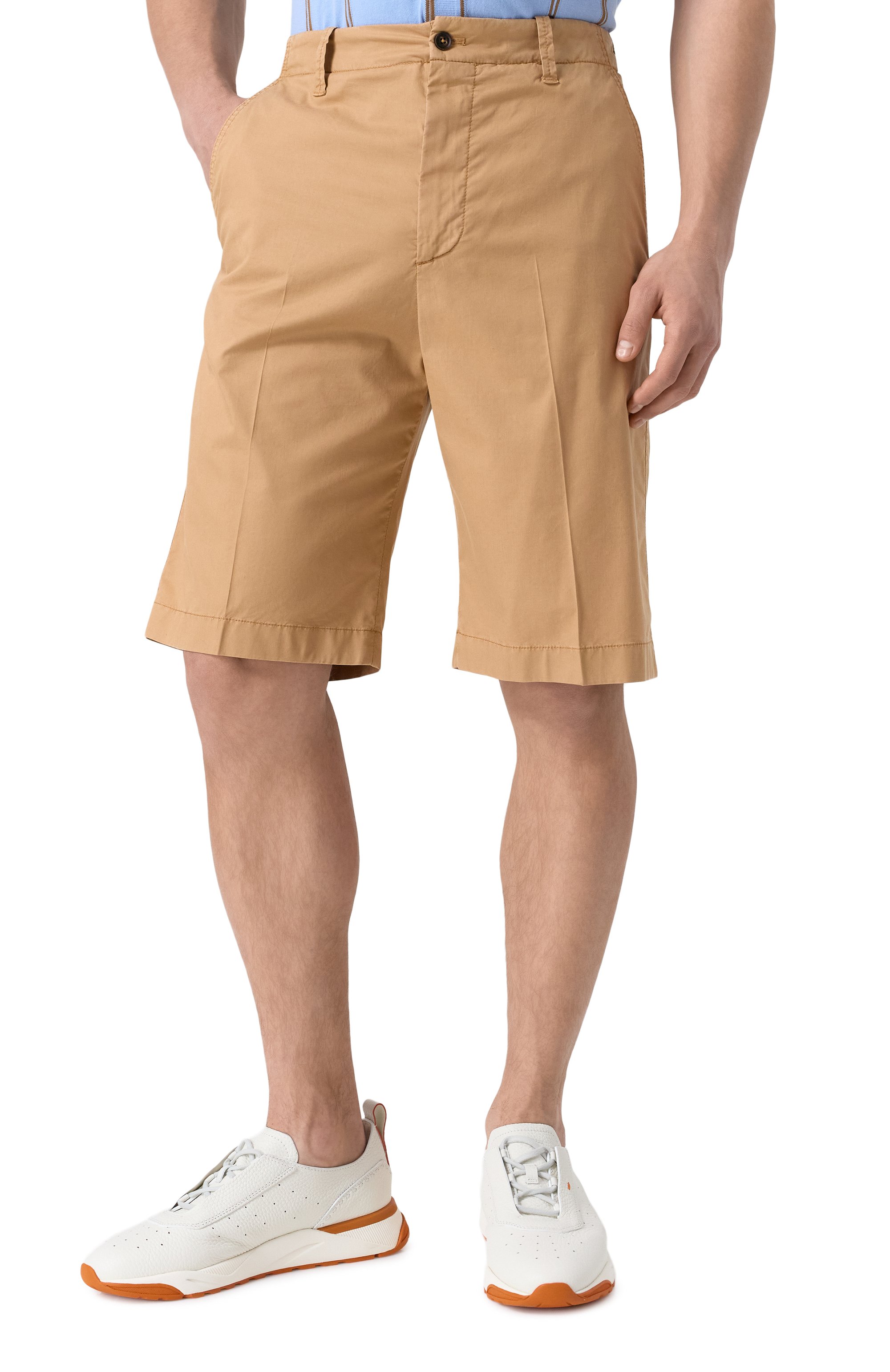 Шорты из лиоцелла и хлопка CORNELIANI, арт. 254EM2-2520127, фото 3