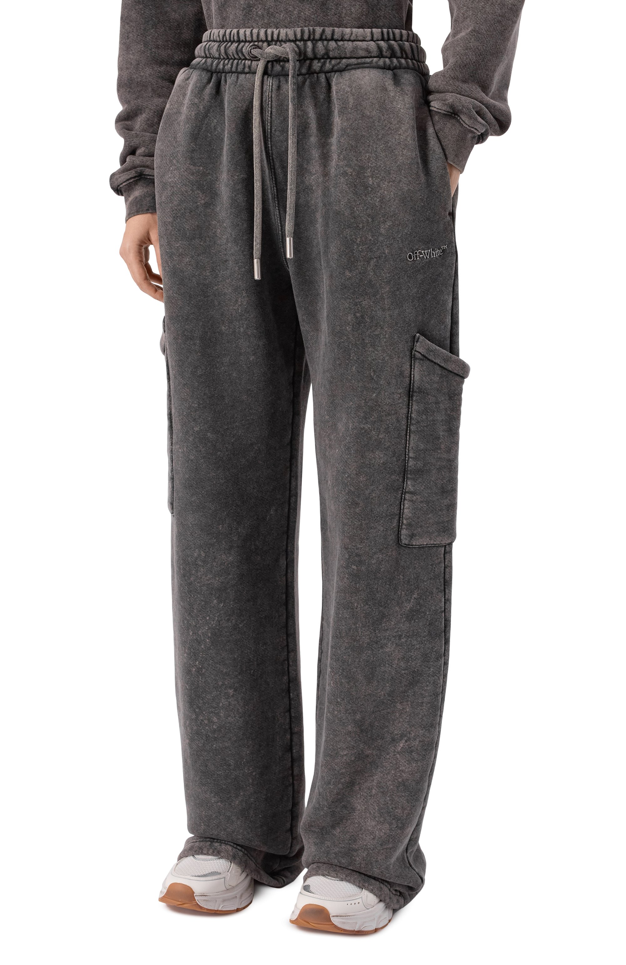 Хлопковые брюки-карго OFF-WHITE, арт. 0WCH025F25FLE002, фото 3