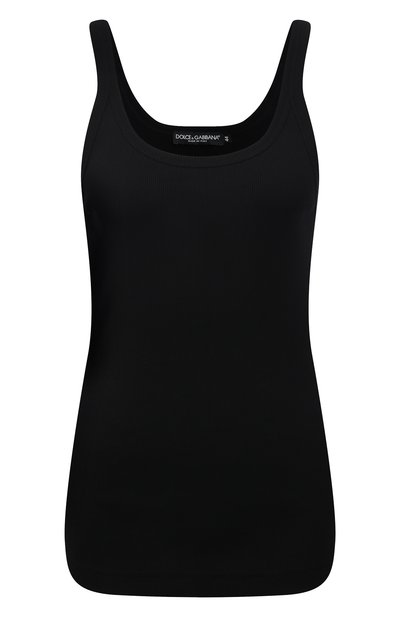 Женская хлопковая майка DOLCE & GABBANA, арт. F8K97T/FU7AV