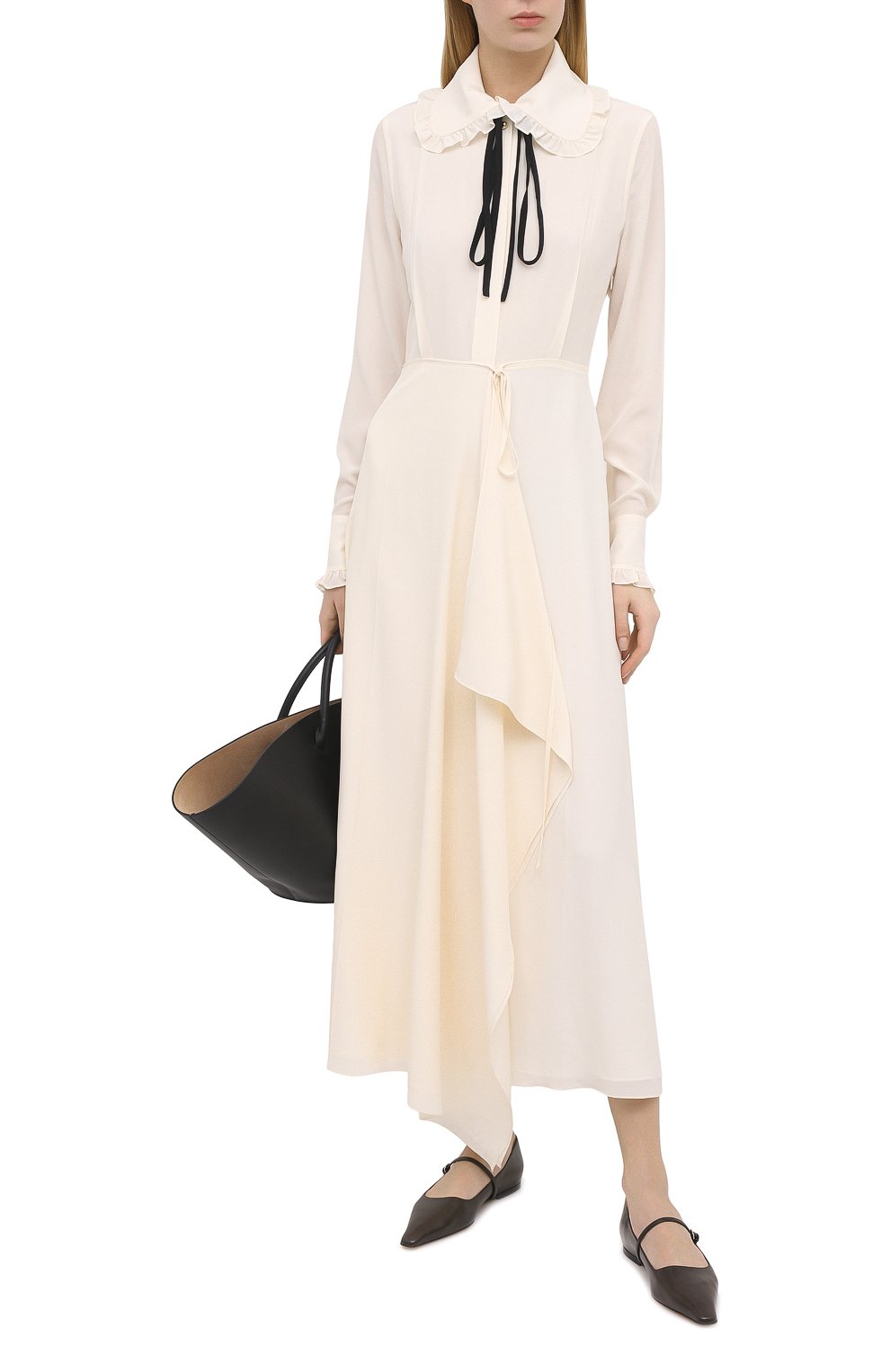 Шелковое платье VICTORIA BECKHAM, арт. 1121WDR002283A, фото 2
