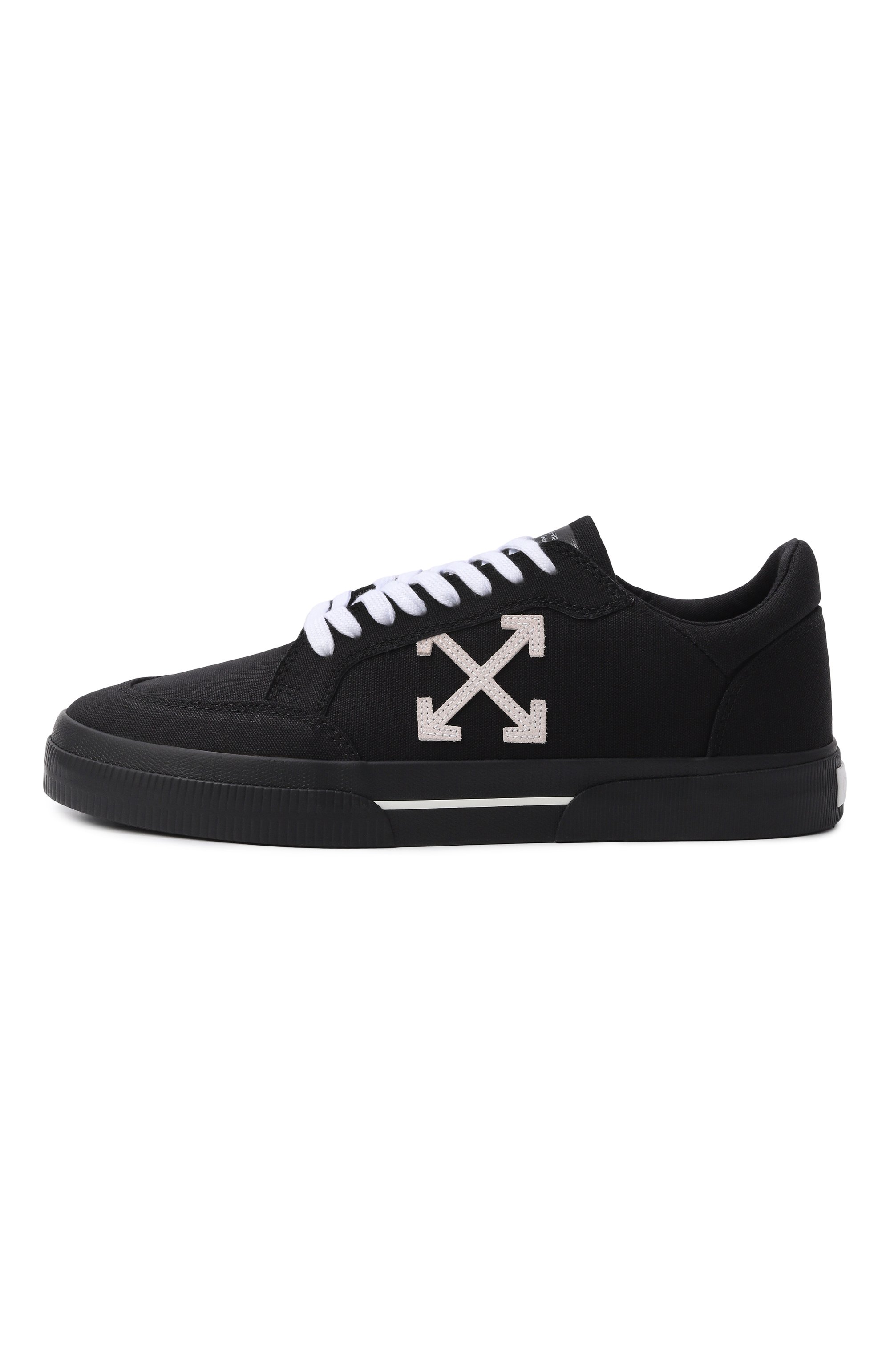Текстильные кеды vulcanized OFF-WHITE, арт. 0MIA293C99FAB003, фото 3