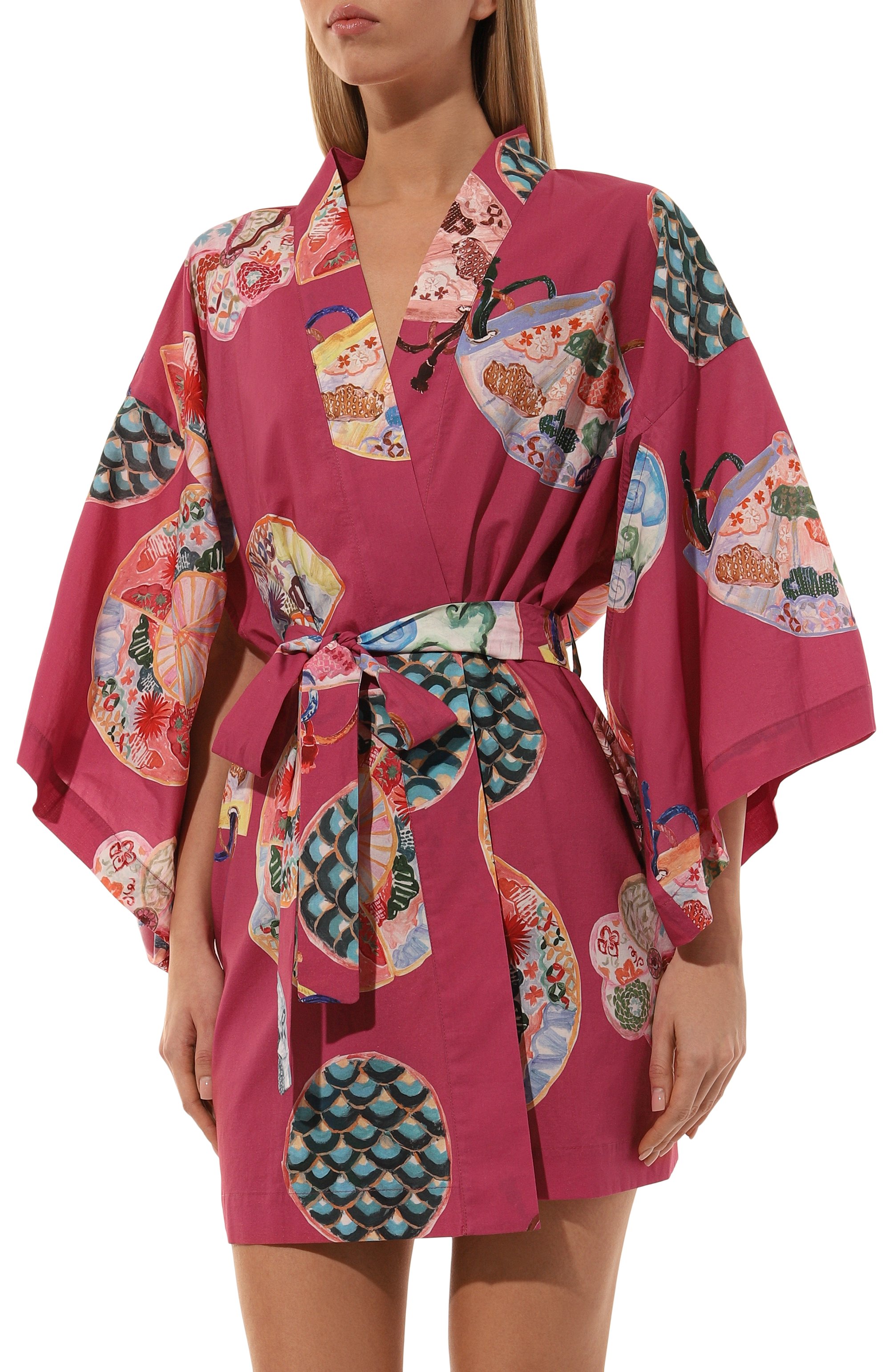 Хлопковое кимоно ANY WOWZERS, арт. KIM01-TFUC, фото 3