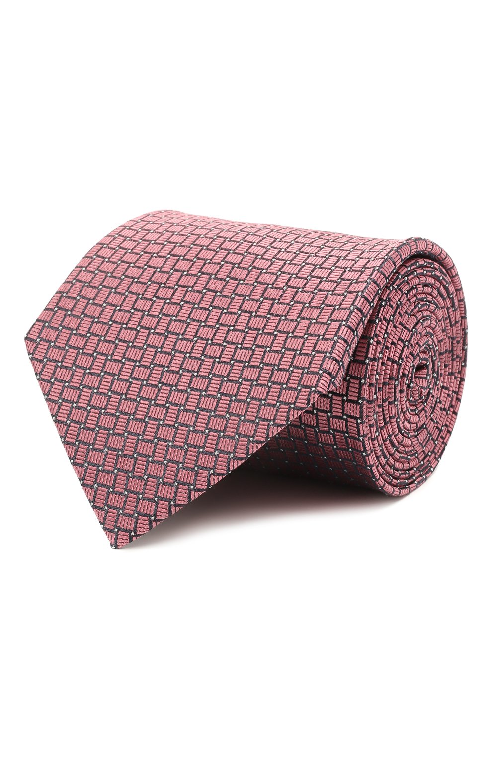 Шелковый галстук LANVIN розового цвета по цене 9950 руб., арт. 2236/TIE, фото 1 Шелковый галстук LANVIN, арт. 2236/TIE, фото 1