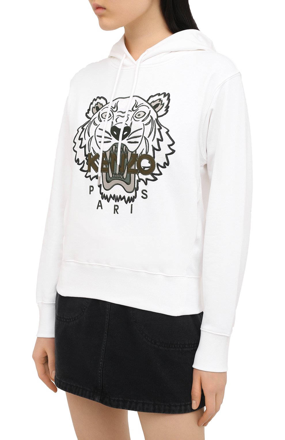 Хлопковое худи KENZO, арт. FB52SW8714XA, фото 3