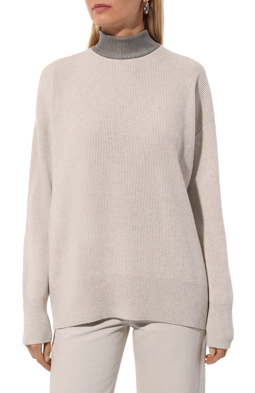 Свитер из кашемира BRUNELLO CUCINELLI, арт. M12191114P, фото 3