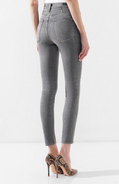 Джинсы-скинни CITIZENS OF HUMANITY серого цвета по цене 37650 руб., арт. 1611C-979, фото 4 Джинсы-скинни CITIZENS OF HUMANITY, арт. 1611C-979, фото 4