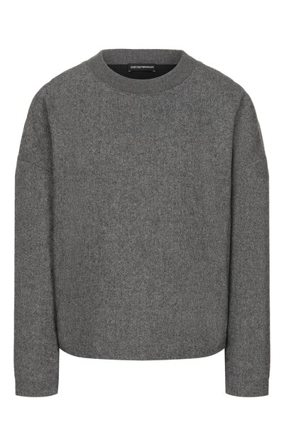 Женский топ из шерсти и вискозы EMPORIO ARMANI, арт. EW004244/AF24401