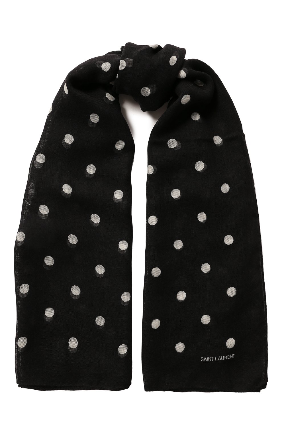 Платок из смеси кашемира и шелка SAINT LAURENT, арт. 580524/4Y667, фото 1