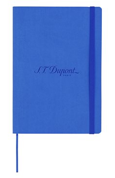 Блок�нот S.T. DUPONT голубого цвета, арт. 7119 | Фото 1 (Региональные ограничения белый список (Axapta Mercury): Не проставлено; Нос: Не проставлено; Ограничения доставки: m-style)