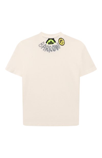 Хлопковая футболка BARROW, арт. F4BKJUTH040