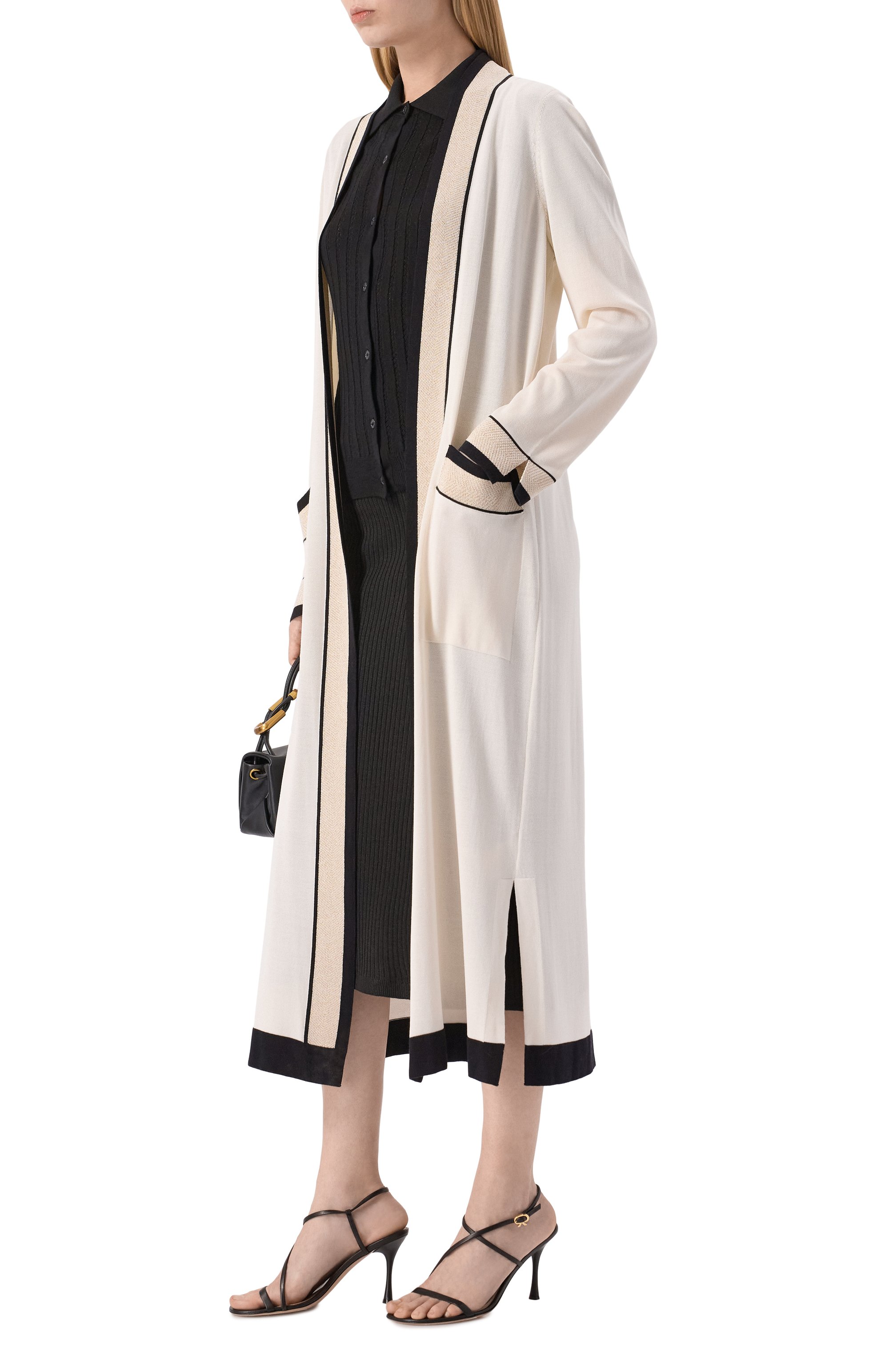 Кардиган из шелка и вискозы FREEAGE, арт. W23.CR034.6079.111, фото 2